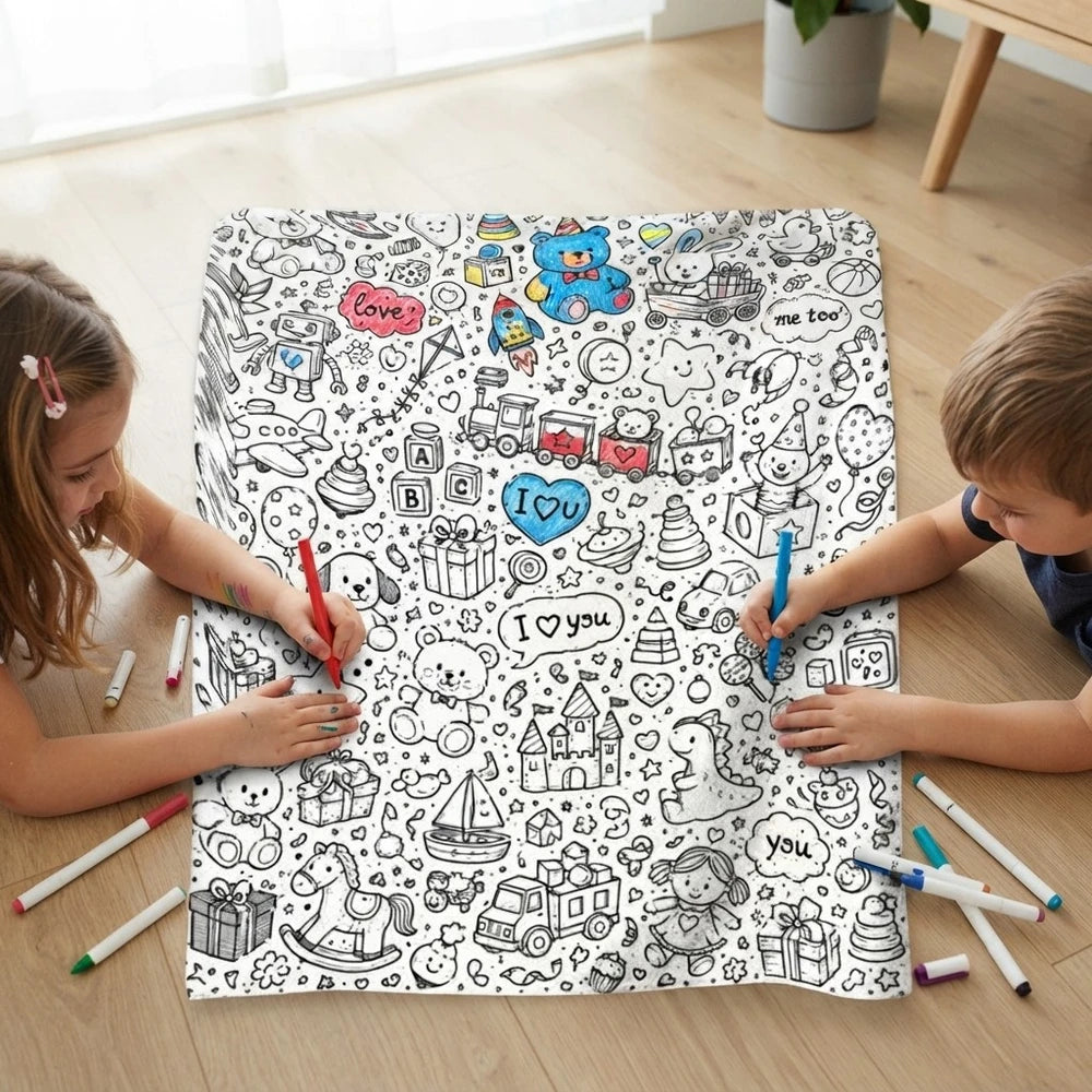 Creative Colouring Blanket