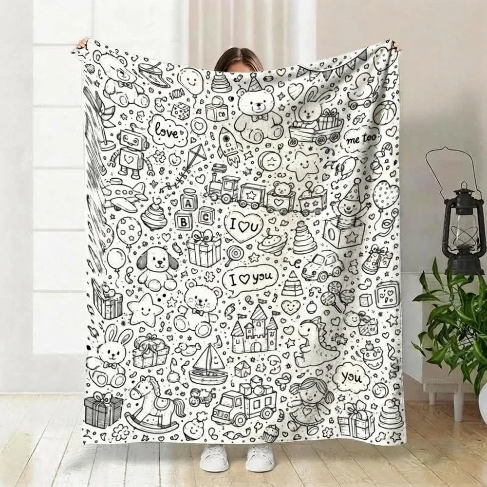 Creative Colouring Blanket