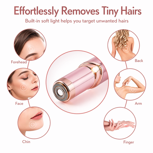 Painless Mini Facial Hair Remover