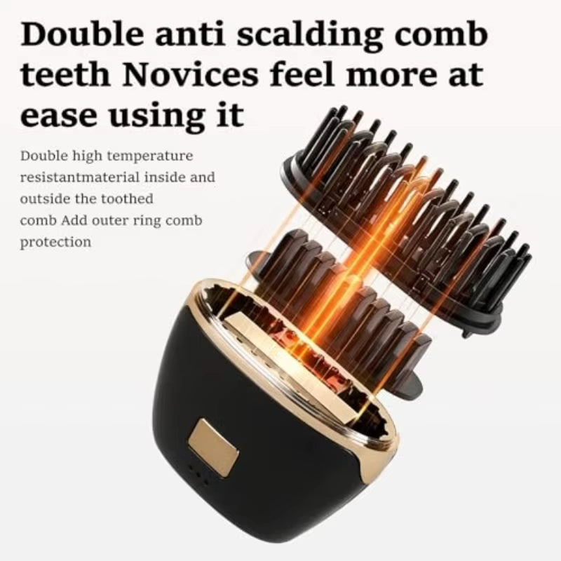 Cordless Mini Hair Straightening Brush